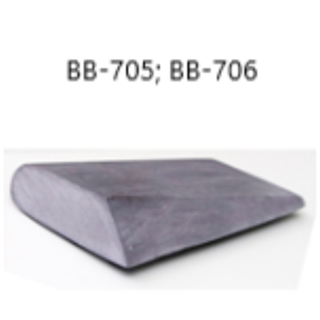 Pierre bleue multiforme pour tranchants de formes variées